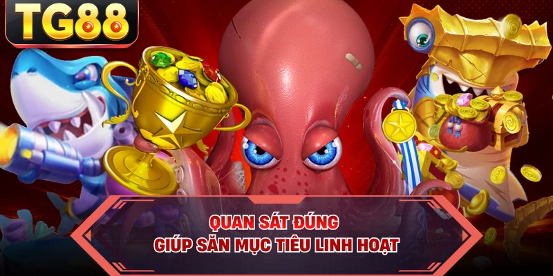 Quan sát đúng giúp săn mục tiêu linh hoạt